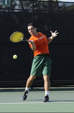2012 Miami Hurricanes Men's Tennis Photo Day