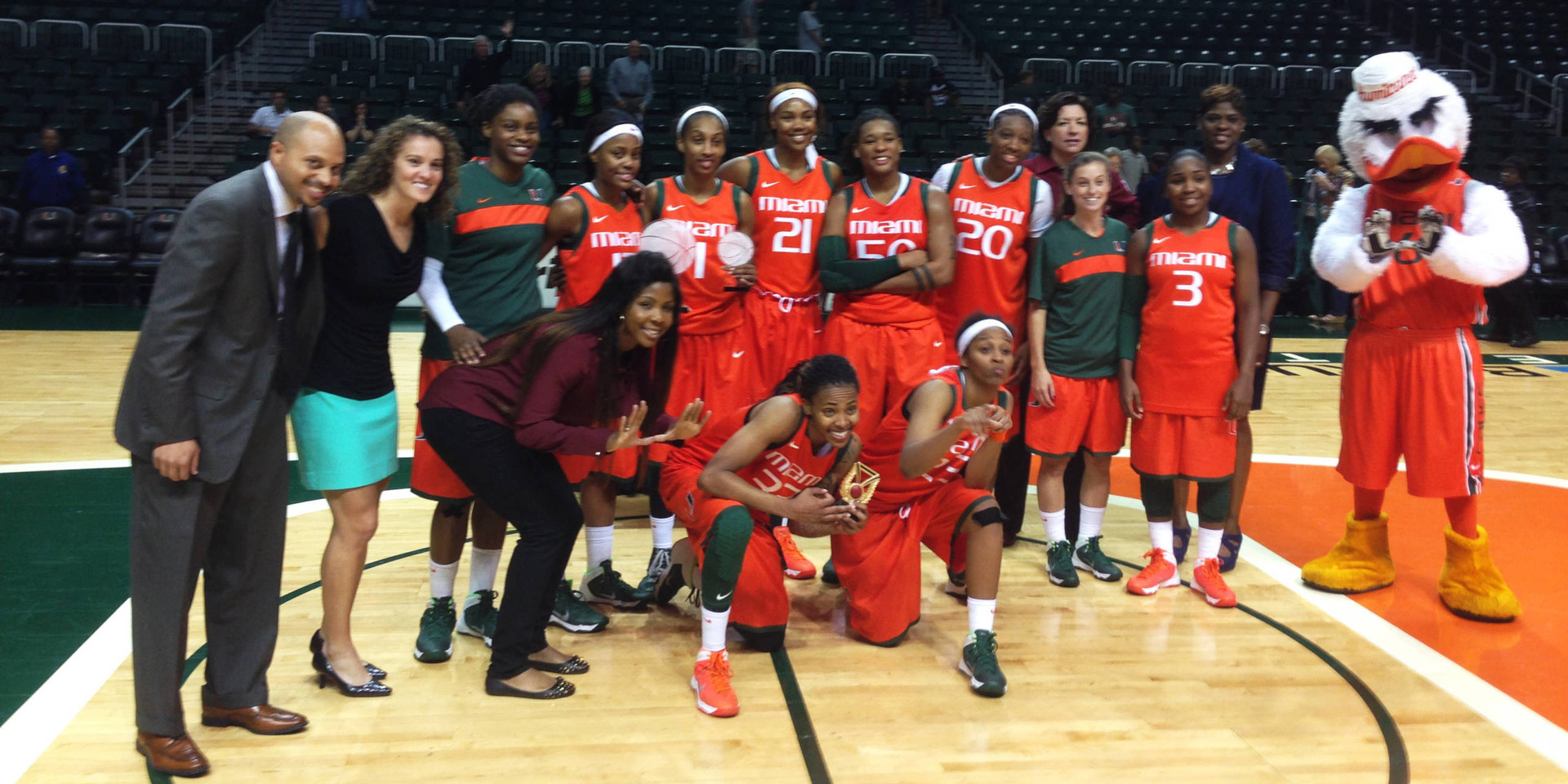 @MiamiWBB Beats Missouri To Win Tourney Title