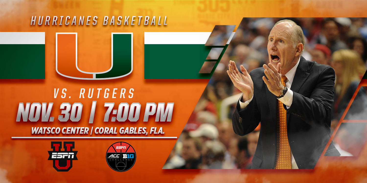 Game Day: Miami vs. Rutgers - Nov. 30
