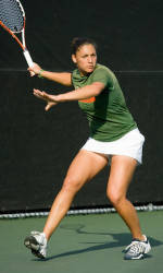 Women's Tennis Defeats No. 10 Baylor in the Consolation Round at the National Indoors