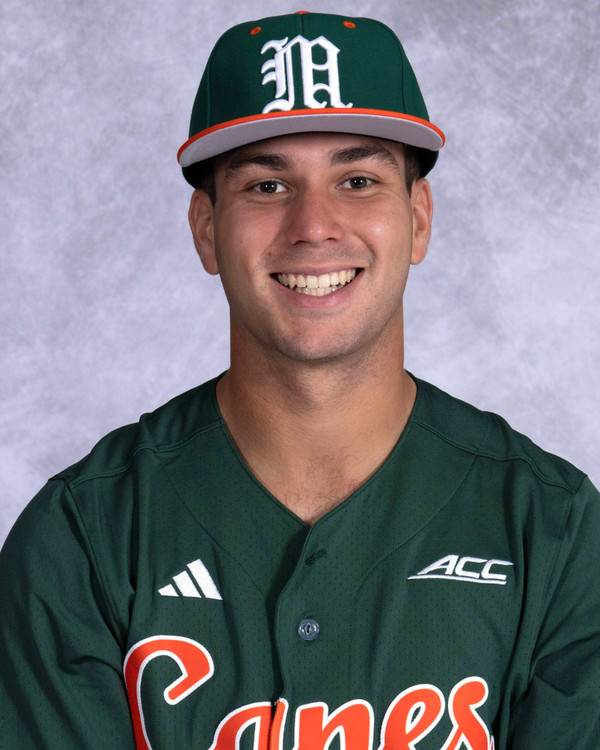 Ethan Puig - Baseball - University of Miami Athletics