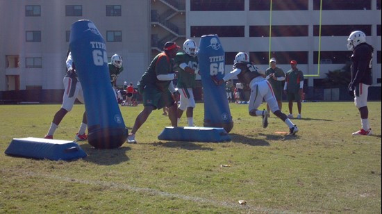 Defensive Back drills