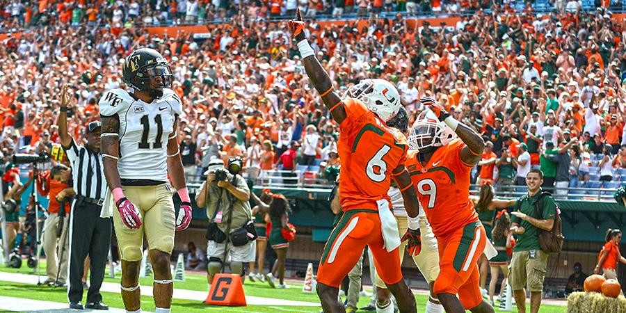 #GIFSome Roundup: 3 Miami TDs vs. Wake Forest