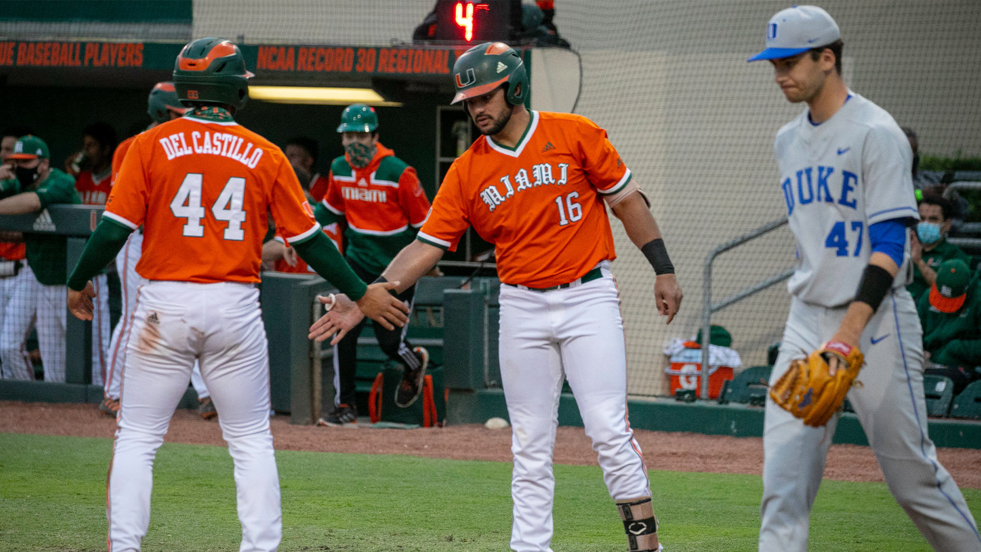 No. 20 Canes Slug Past Duke