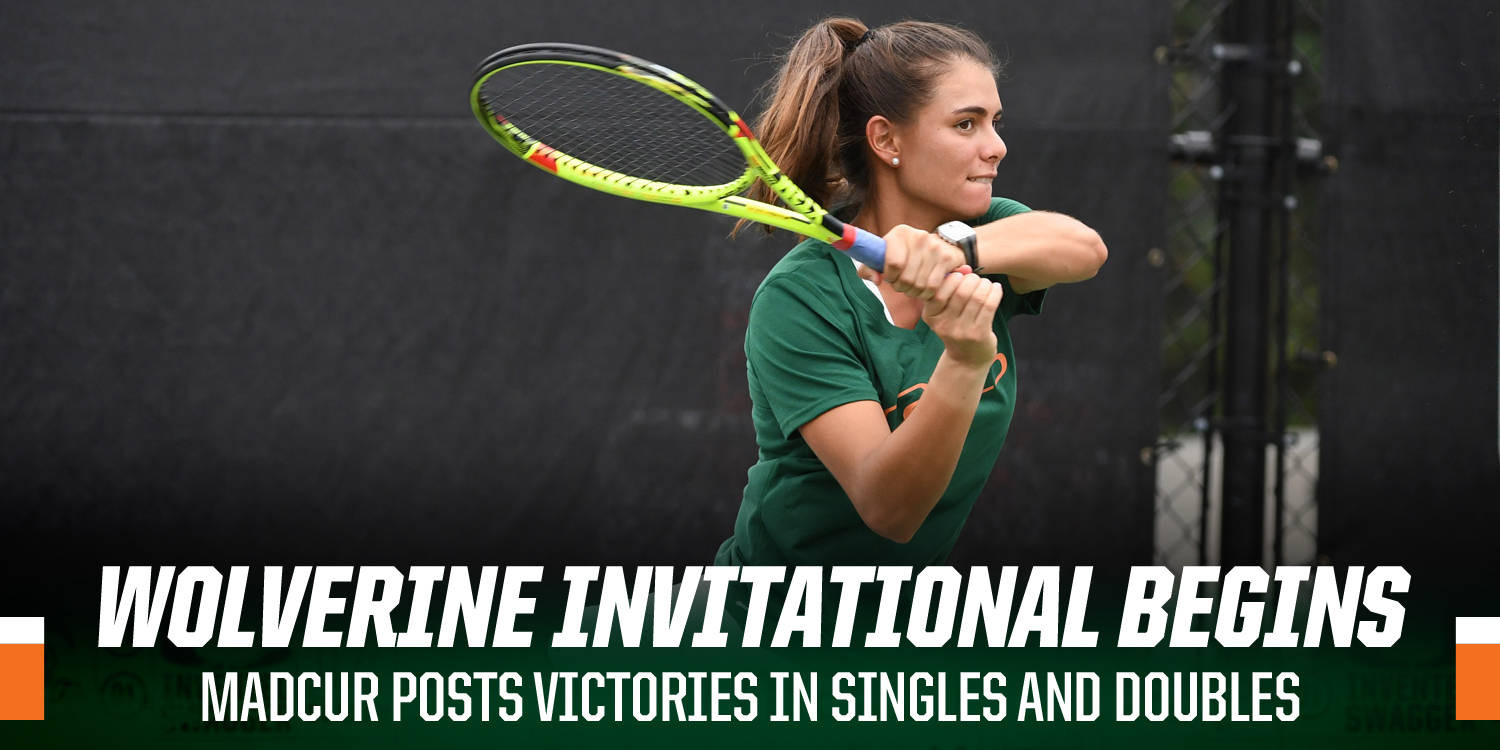 @CanesWTennis Opens Play at Wolverine Invitational