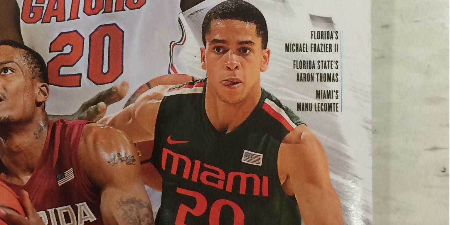 Lecomte on the Cover of Athlon Magazine
