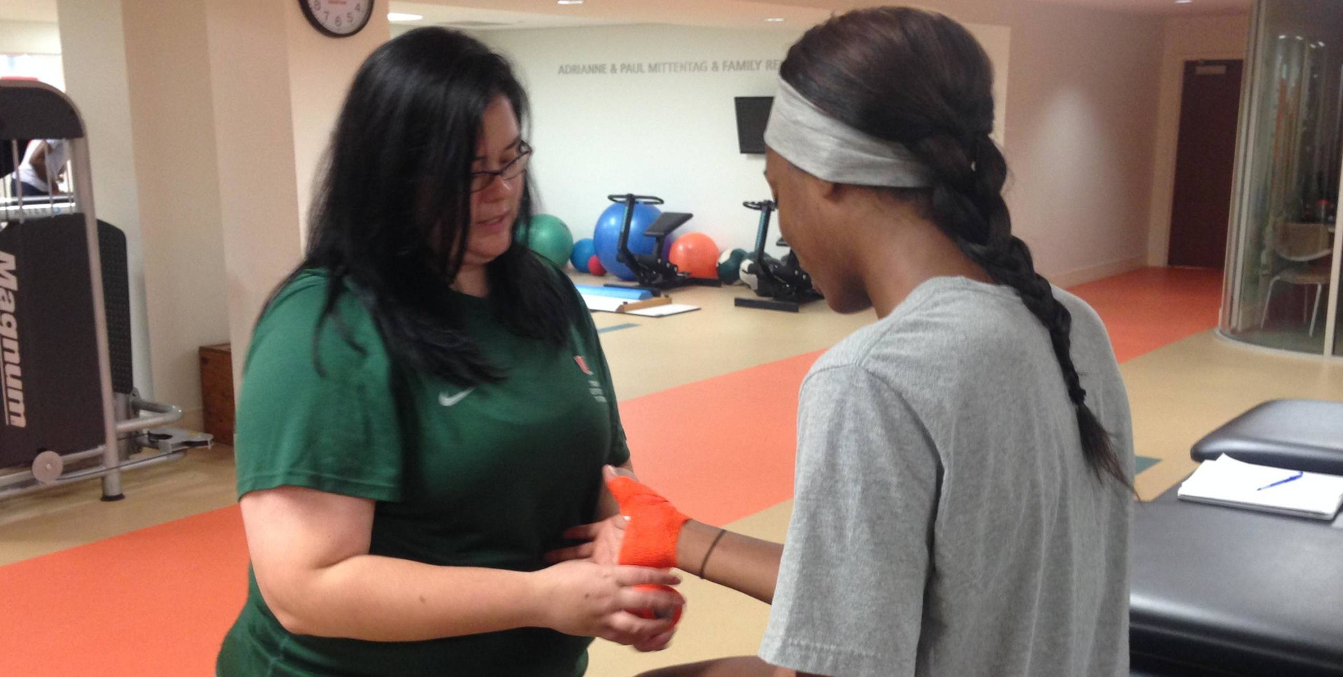Athletic Training in Action