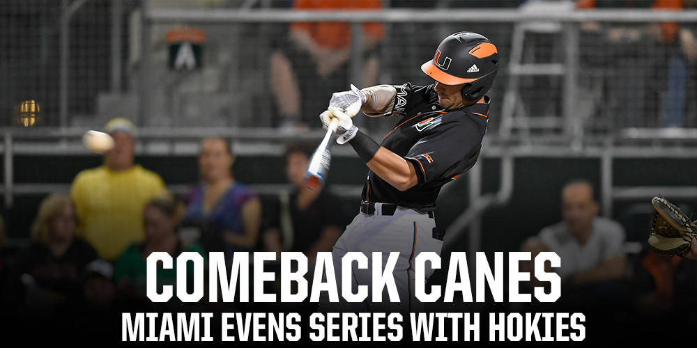 Baseball Tops Hokies 11-6, Evens Series