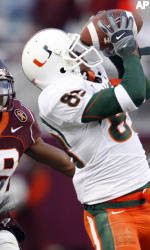 Miami Falls To No. 10 Virginia Tech