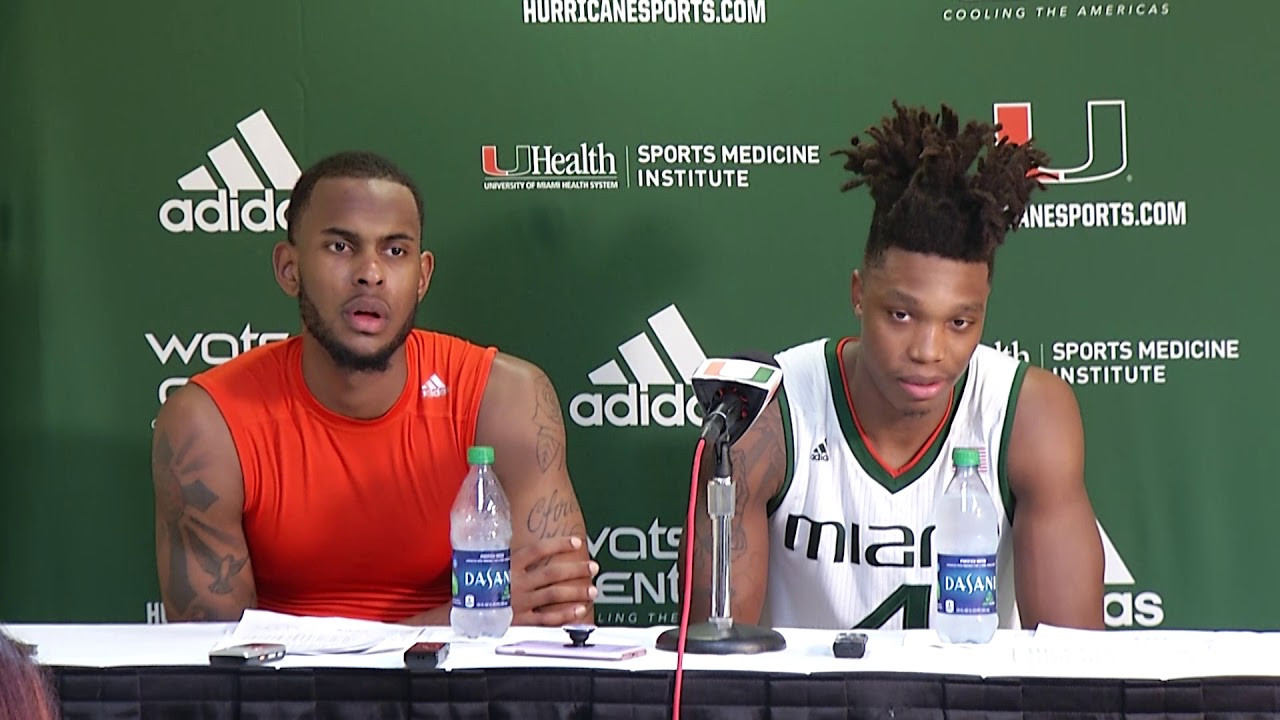 Dewan Huell and Lonnie Walker IV | Postgame Presser vs. Louisville | 1.24.18