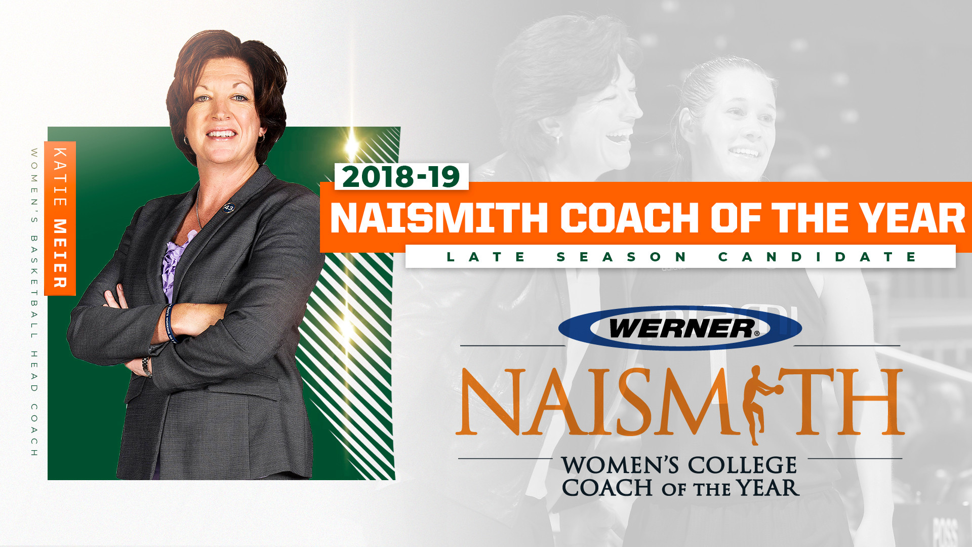 Meier Named Naismith Coach of the Year Late Season Candidate