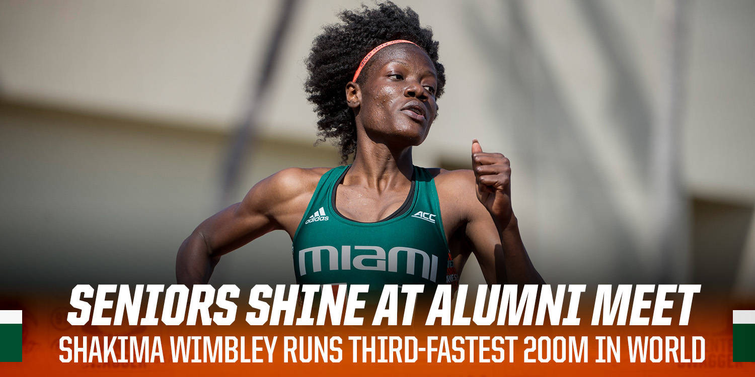 Seniors Shine at Hurricane Alumni Invitational