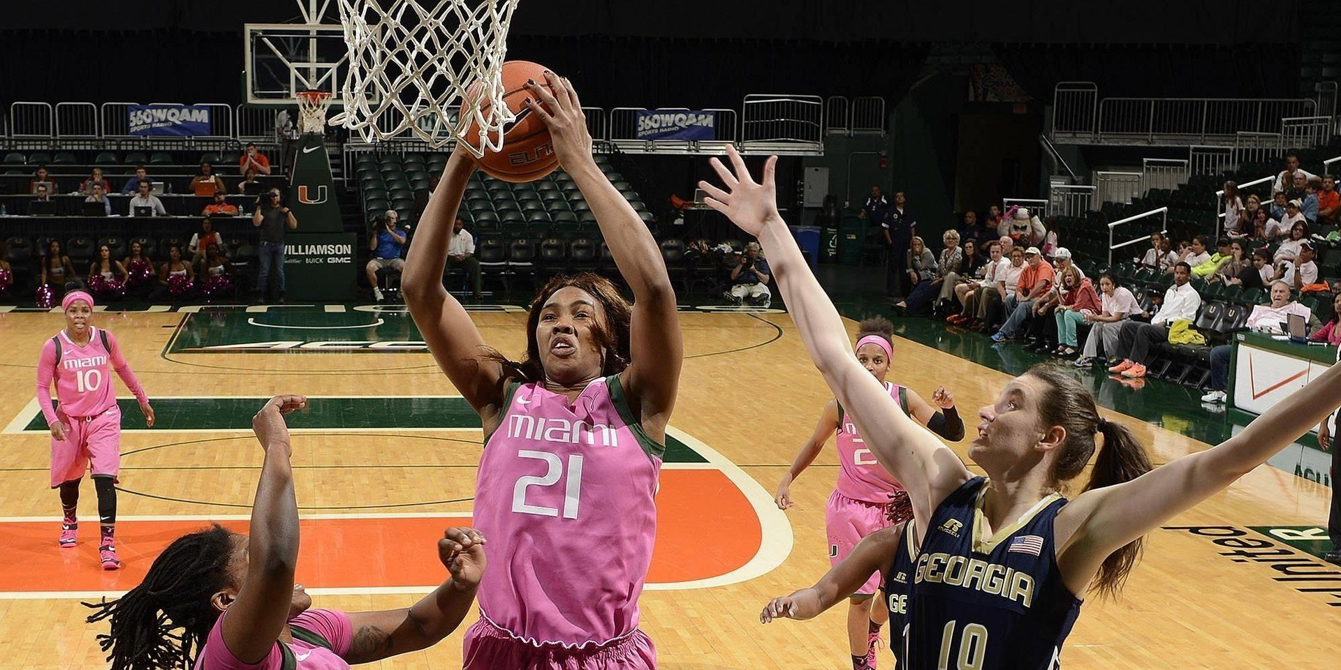@MiamiWBB Pulls Off Comeback Win vs. Ga. Tech