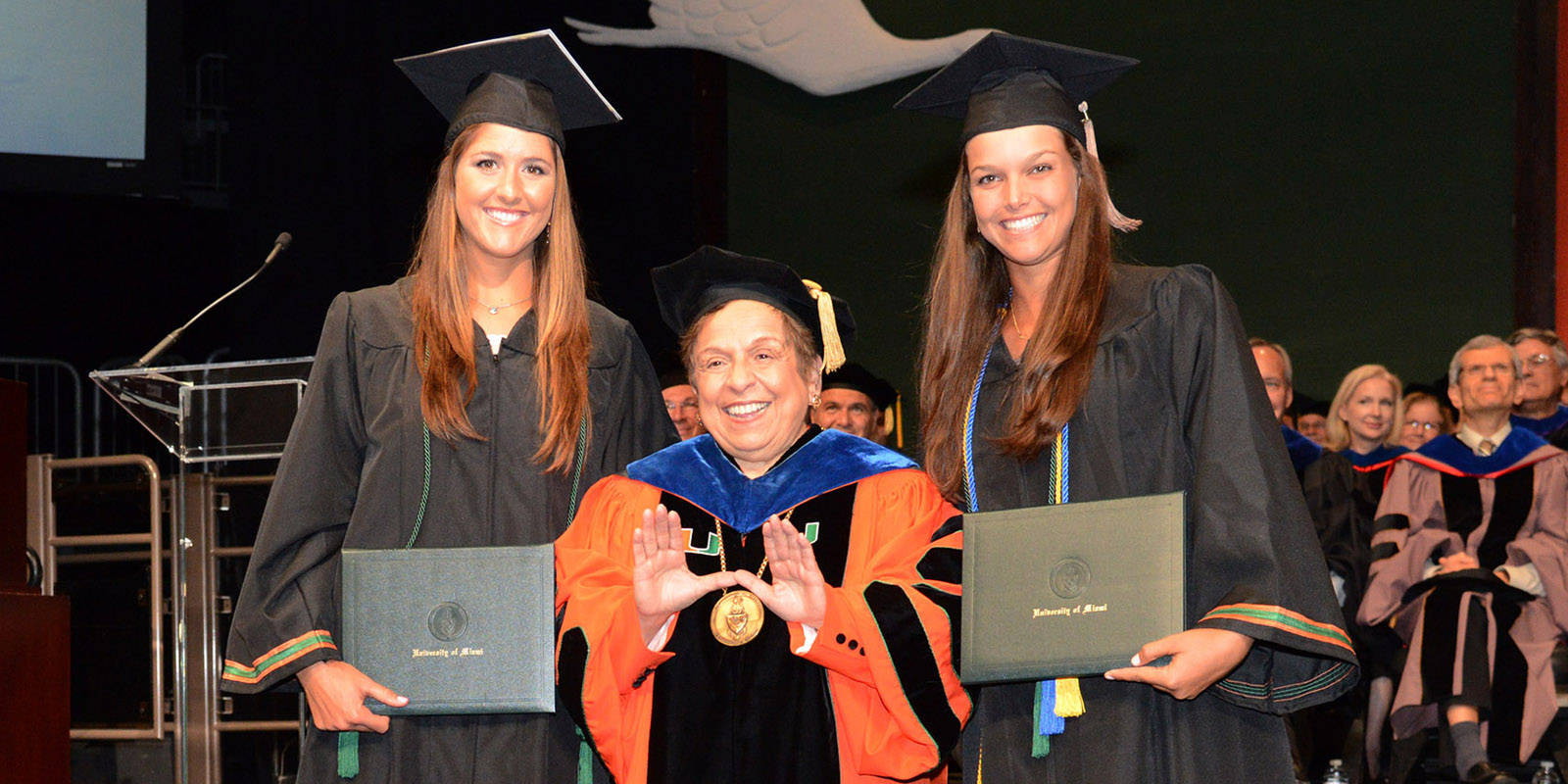Graduation Day for 70 Canes Student-Athletes