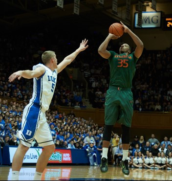 05 February 2012   Miami vs. Duke, from Cameron Indoor Stadium in Durham, NC.