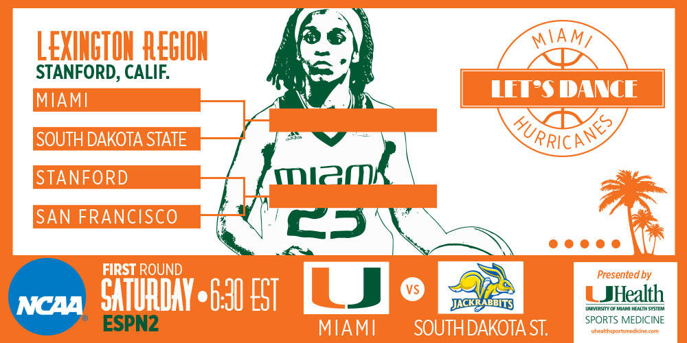 @CanesWBB Receives No. 5 Seed in NCAA Tournament