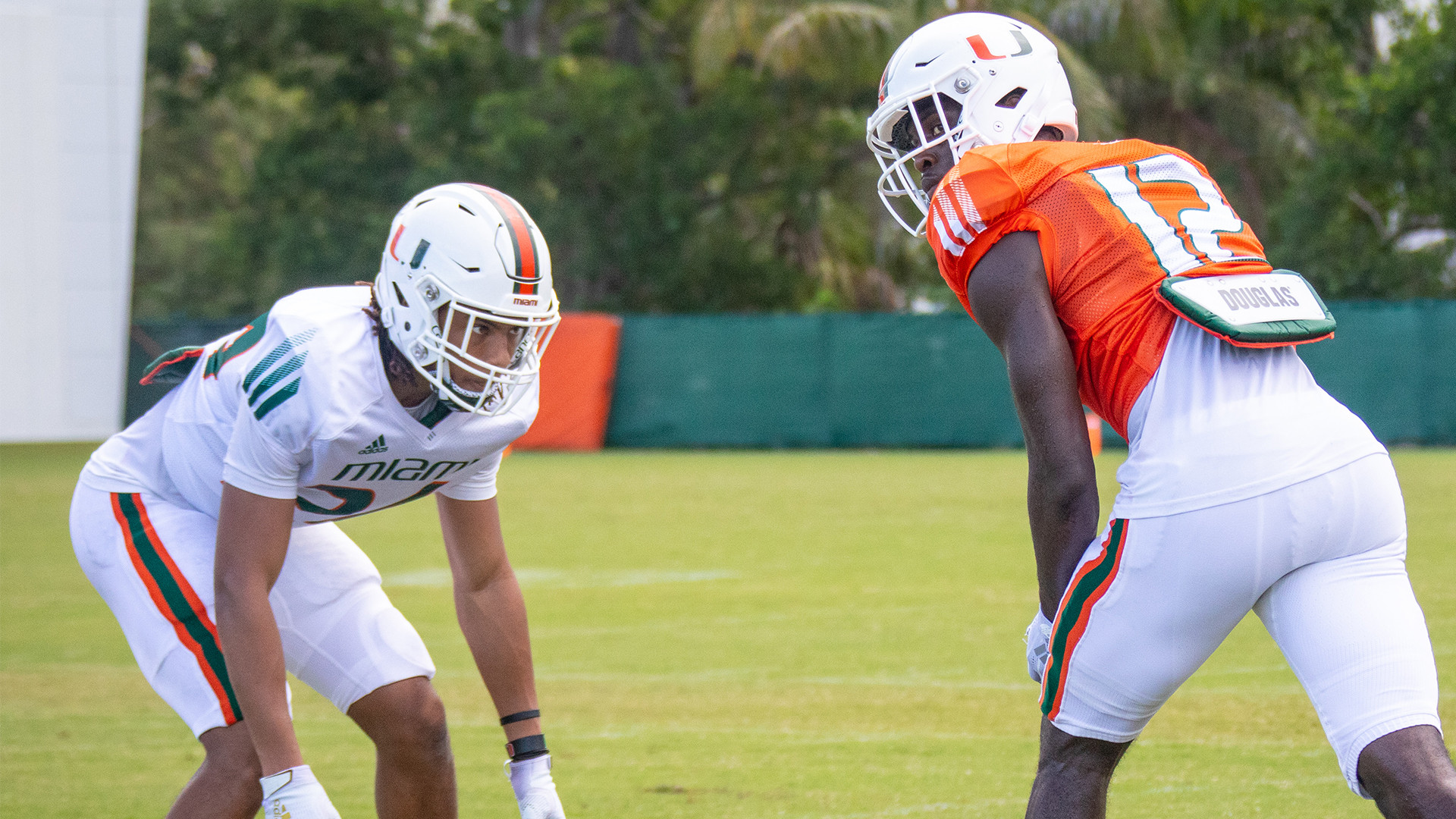Freshmen Flashing in First Canes Camp