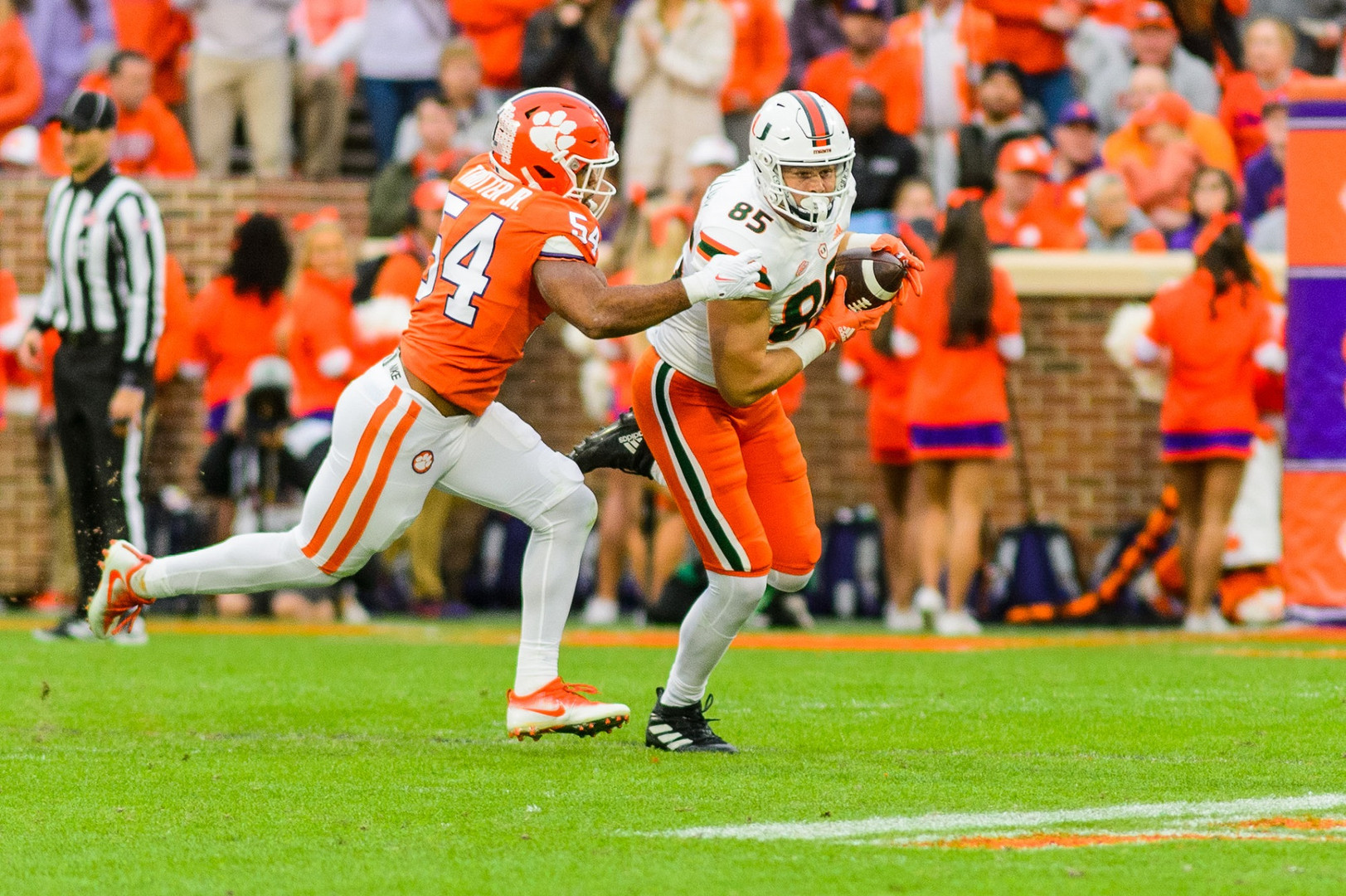 Tigers Halt Canes' Road Winning Streak