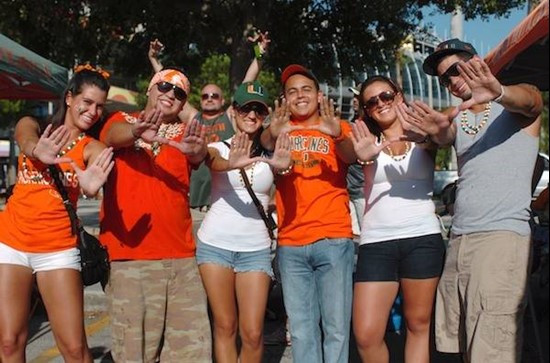Tailgating at Land Shark Stadium before a game against the Florida A&amp;M Rattlers at Sun Life Stadium on September 2, 2010.  Photo by Steven Murphy