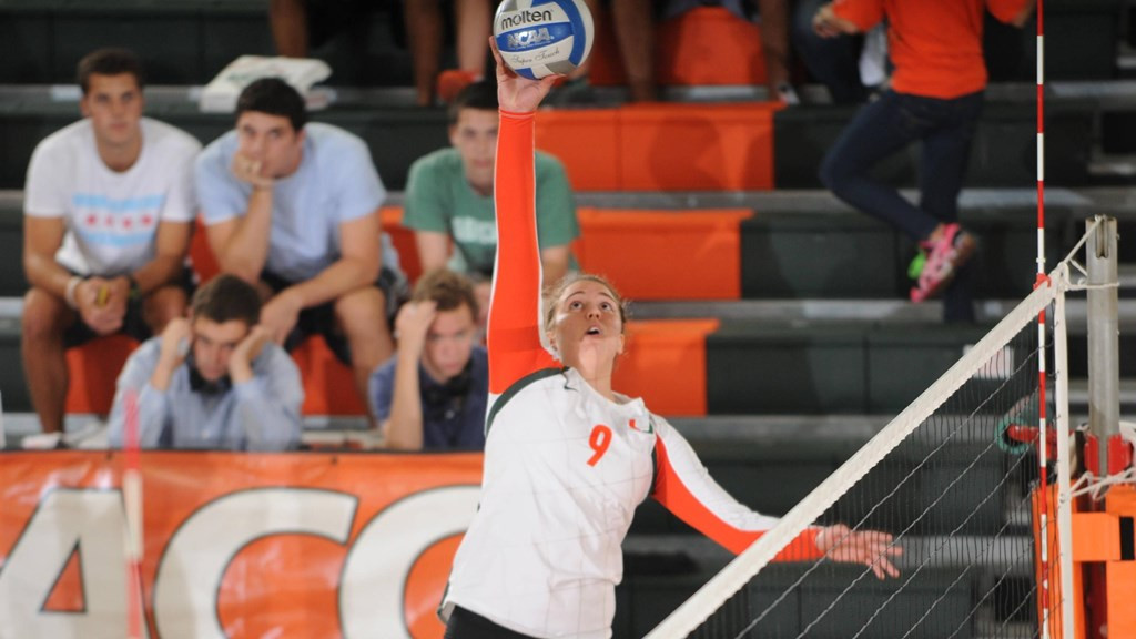 @CanesVB Sweeps Florida A&M, 3-0