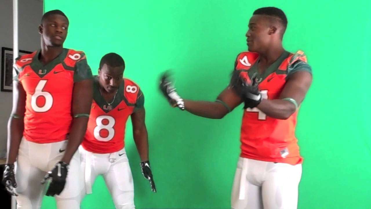 Outtakes: Hurricane Football Video Day