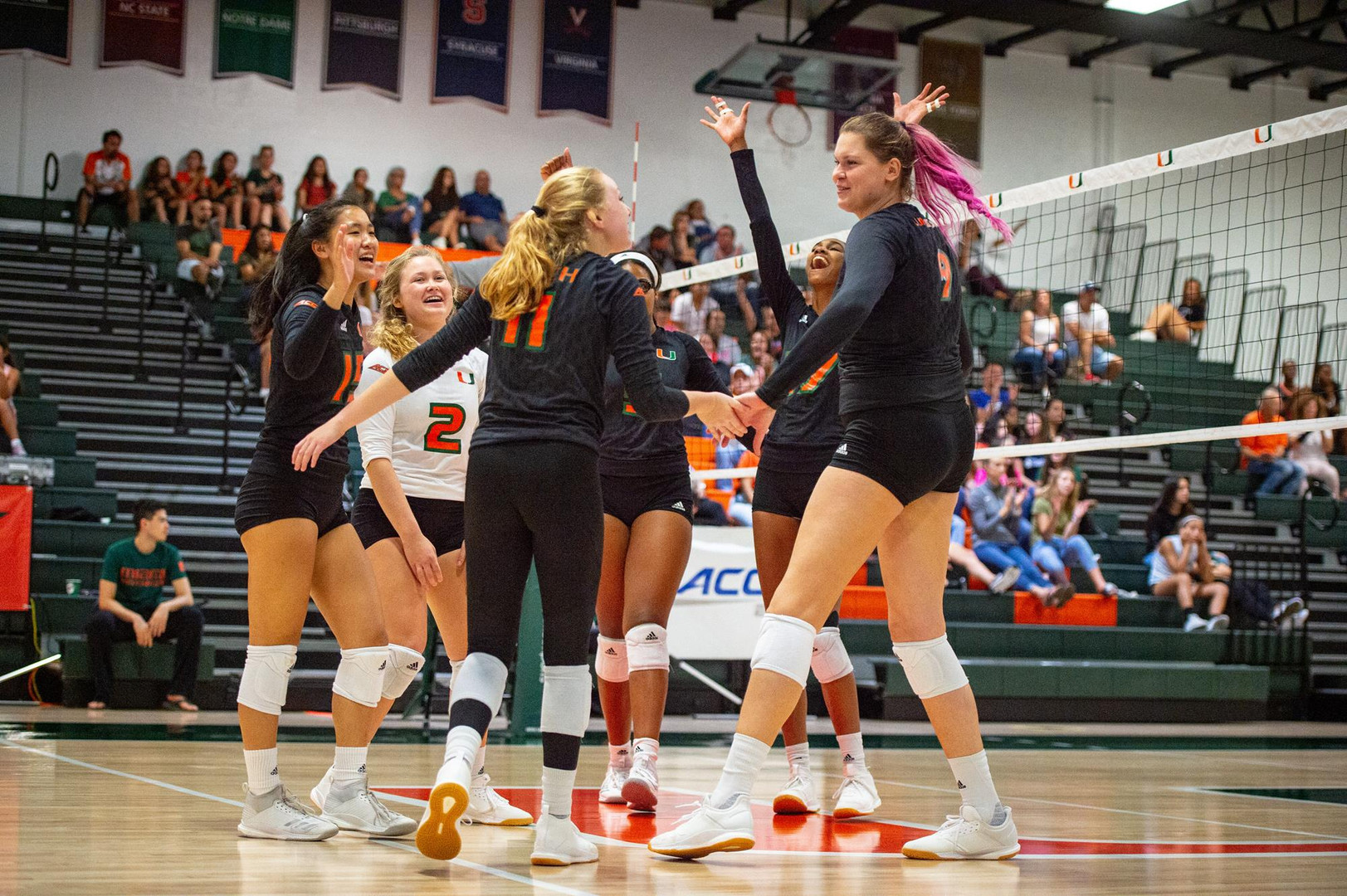 Lukianova and Vach Earn VB All-ACC Honors