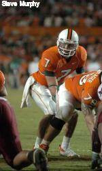 FREEMAN NAMED HURRICANES' STARTING QUARTERBACK