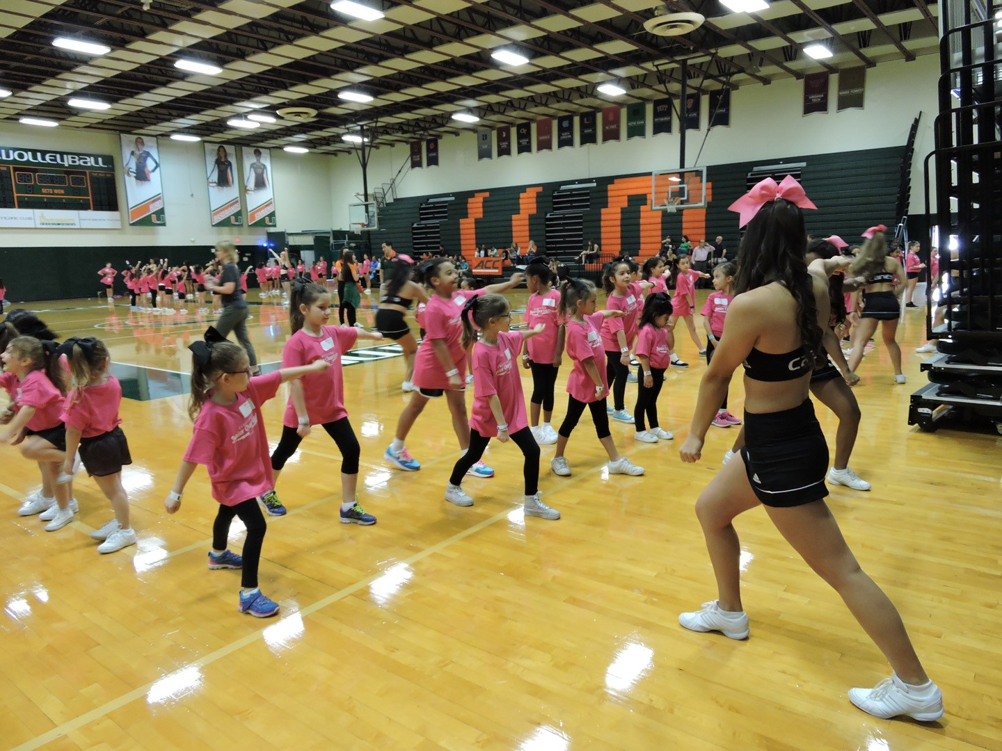 2018 Hurricanes Junior Cheerleaders Spring Clinic