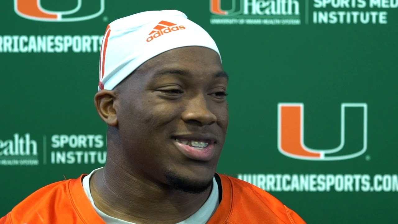 Cam'Ron Harris | Post Practice Presser | 3.3.20