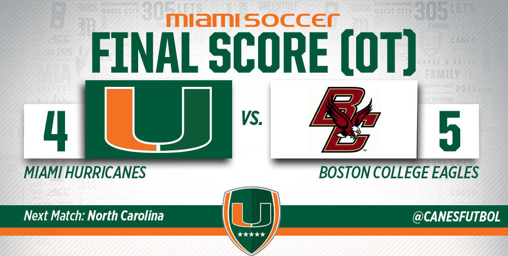 Lachowecki Scores Four in OT Defeat at BC