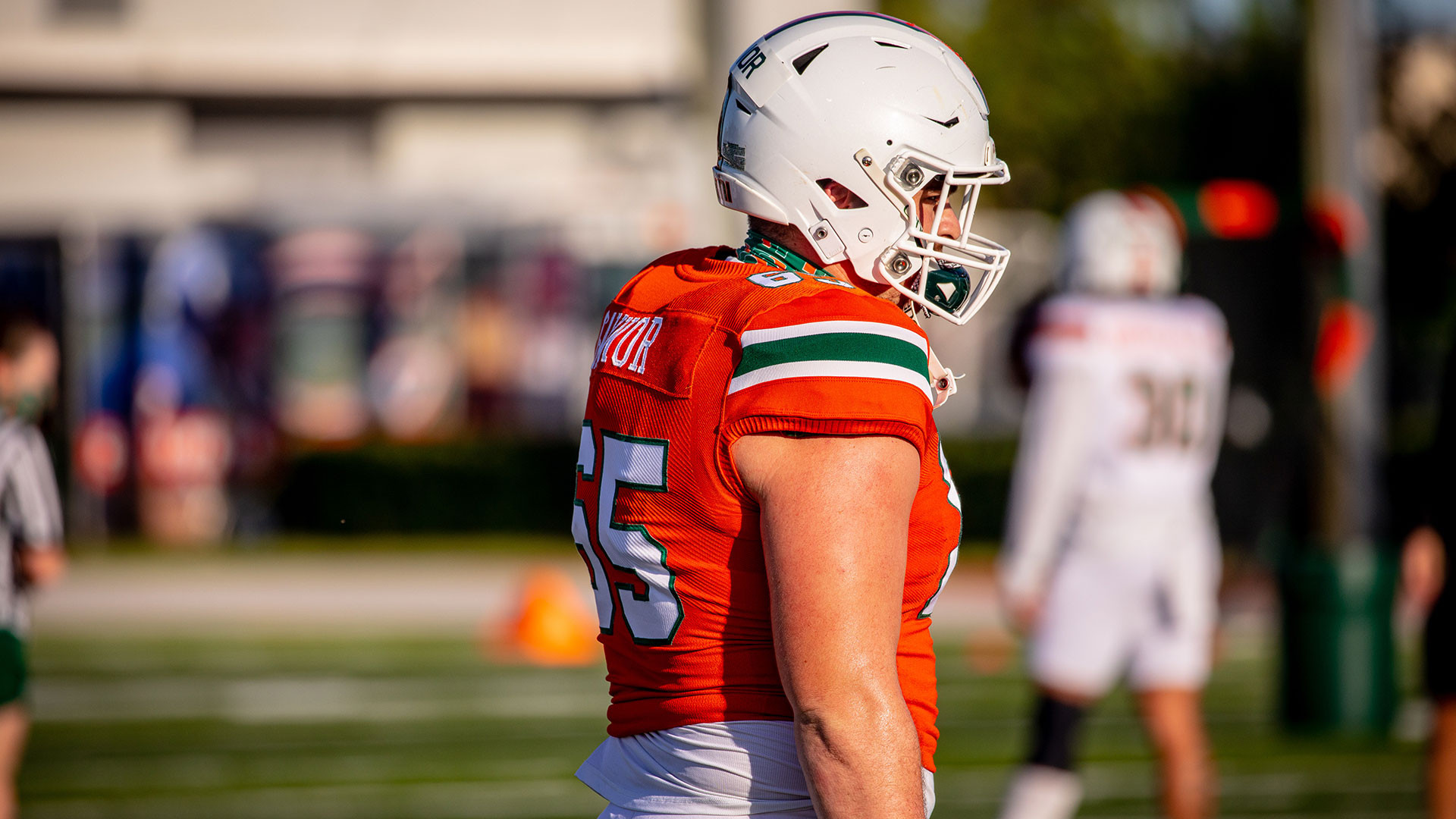Gaynor Embracing Role as O-Line Leader