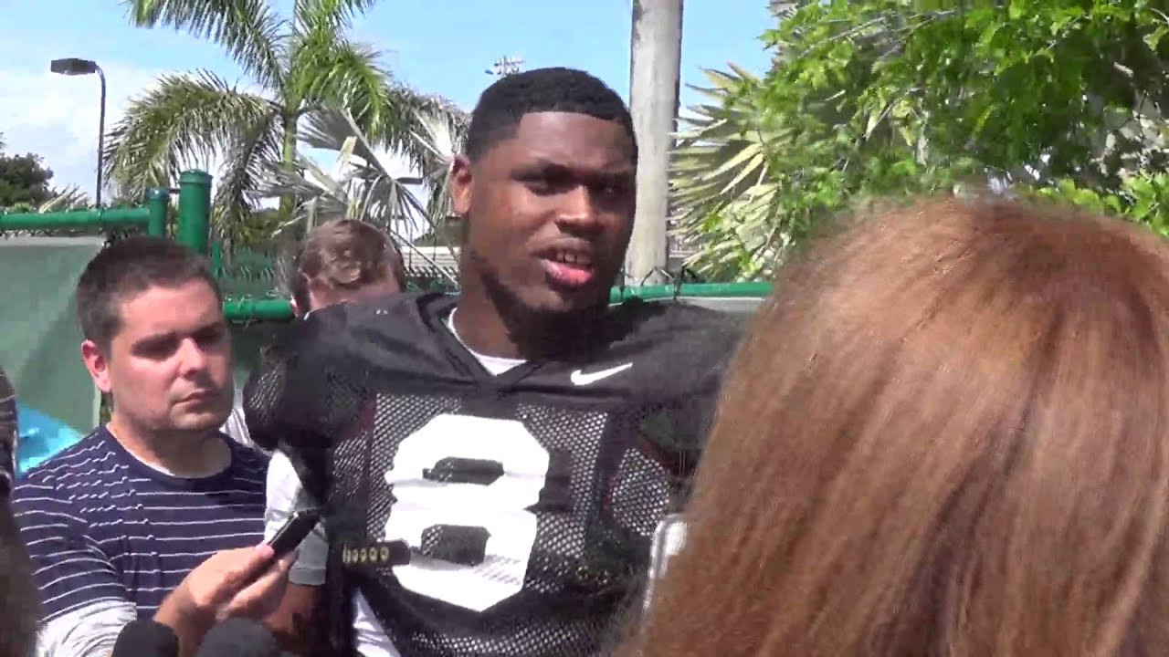 Al-Quadin Muhammad - Spring Practice (Feb. 21)
