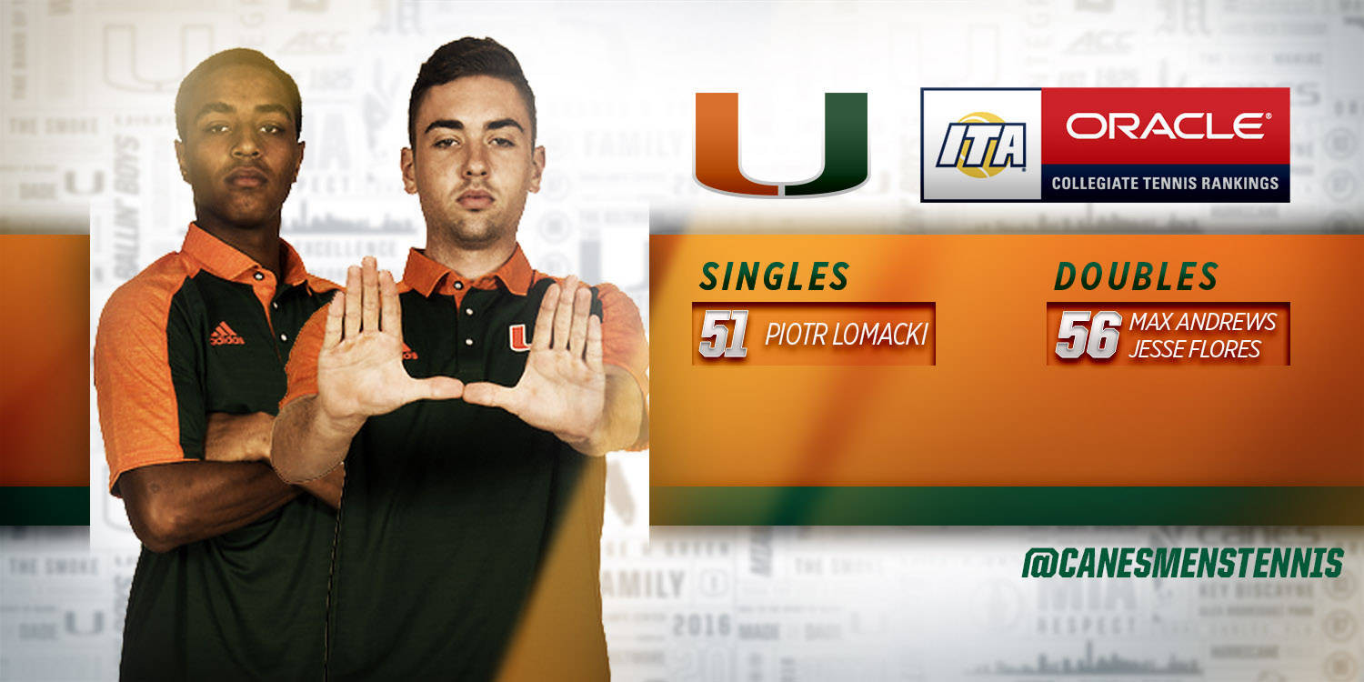 Lomacki Rises to No. 51 in the ITA Singles Rankings