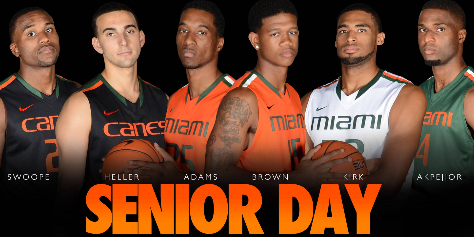 Six MBB Seniors Honored Before UM-WF Saturday