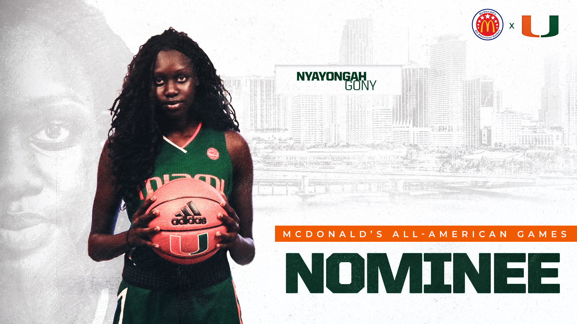 2020 Signee Gony Named McDonald's All-American Games Nominee