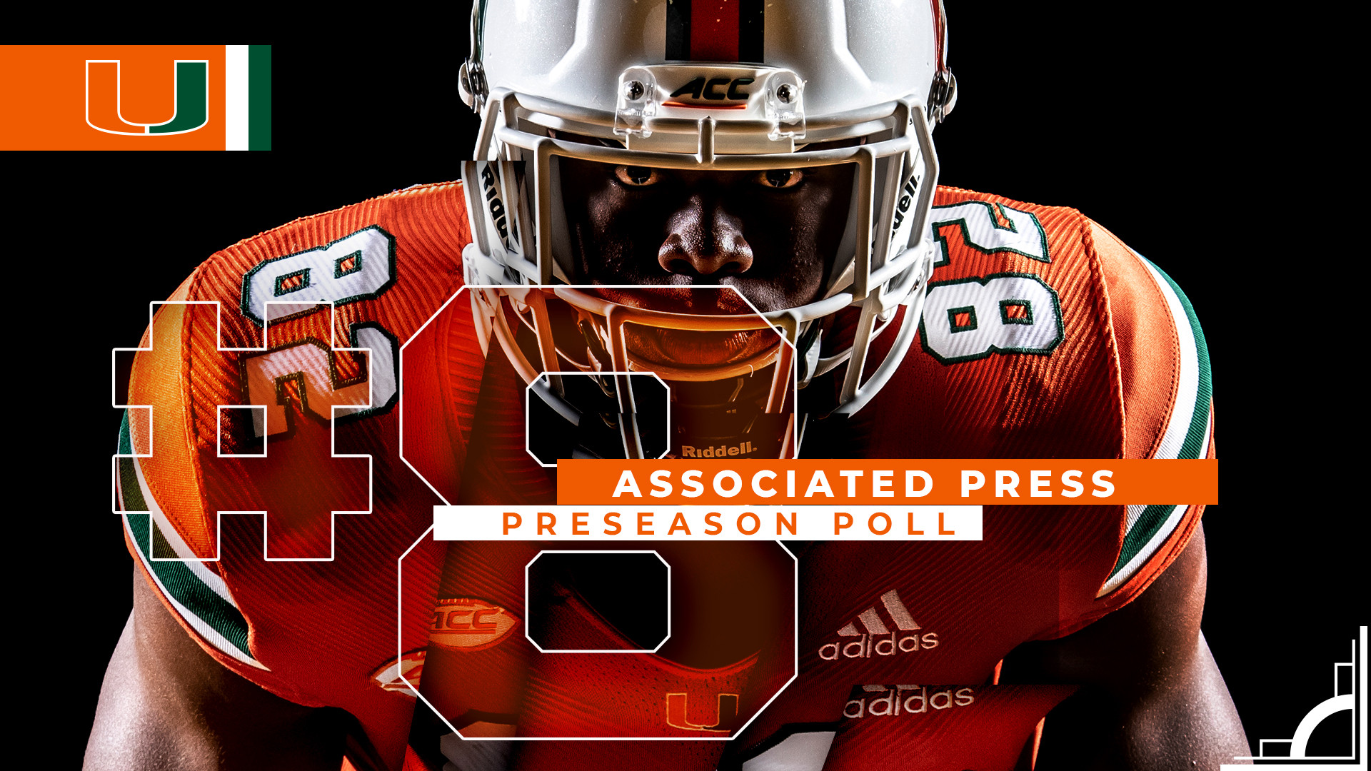 Miami Ranked #8 in AP Preseason Poll