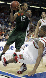 Miami Upsets No. 17 Maryland, 67-62