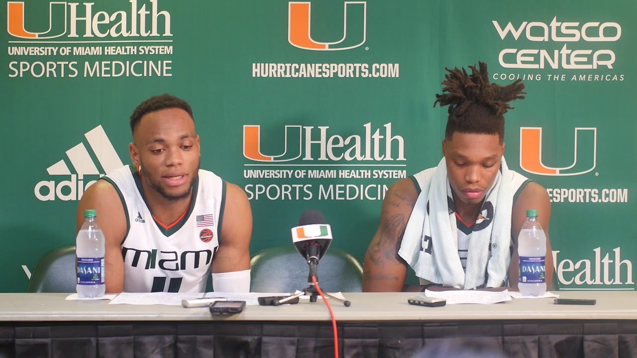 Bruce Brown, Jr. and Lonnie Walker IV | Post Game Presser vs. Gardner-Webb | 11.10.17