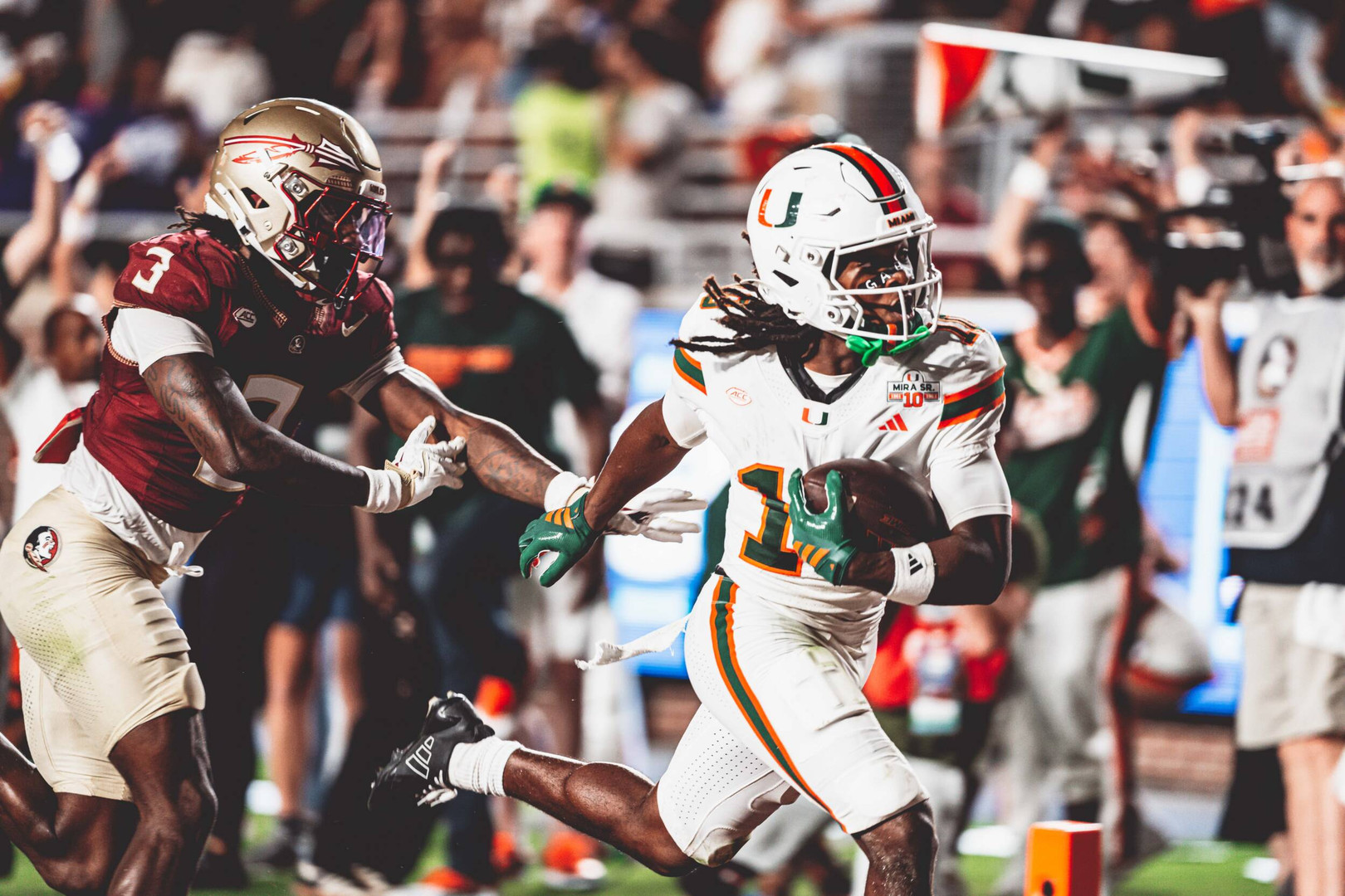 Toney Named FWAA Offensive Freshman of the Year