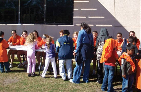 Miami Dade Police Department P.A.L. University of Miami Soccer Clinic