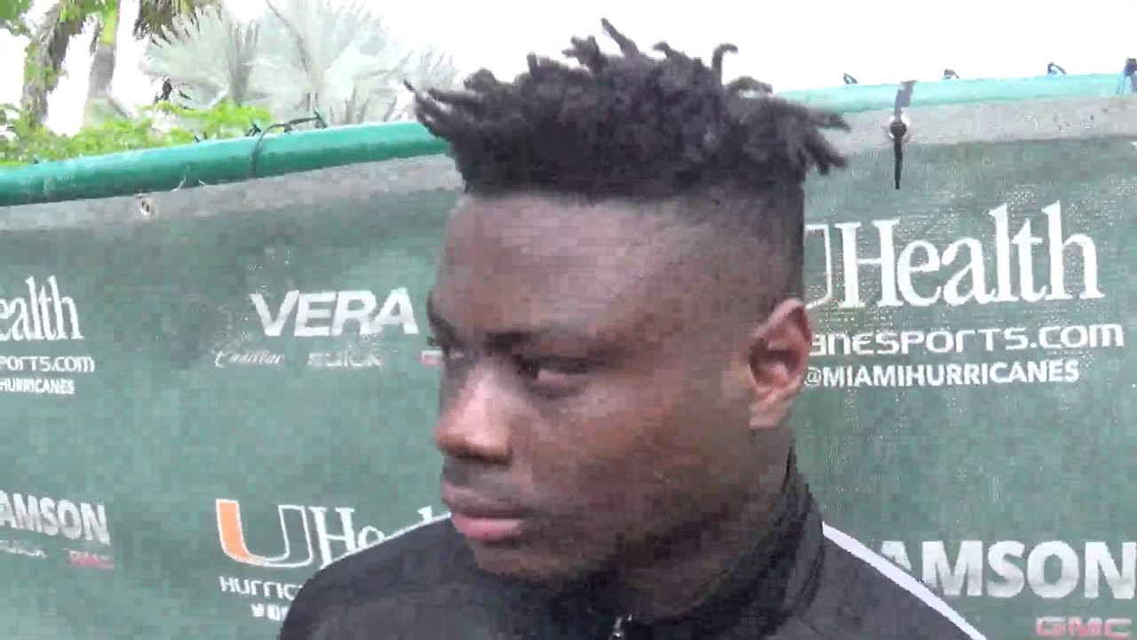 Gus Edwards - Spring Practice (March 3)