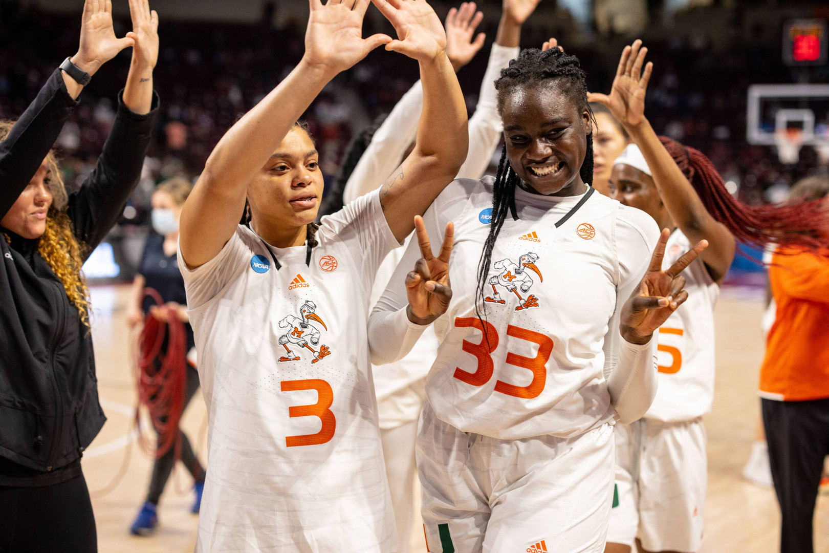 Team Effort Advances Miami to NCAA Tournament Second Round