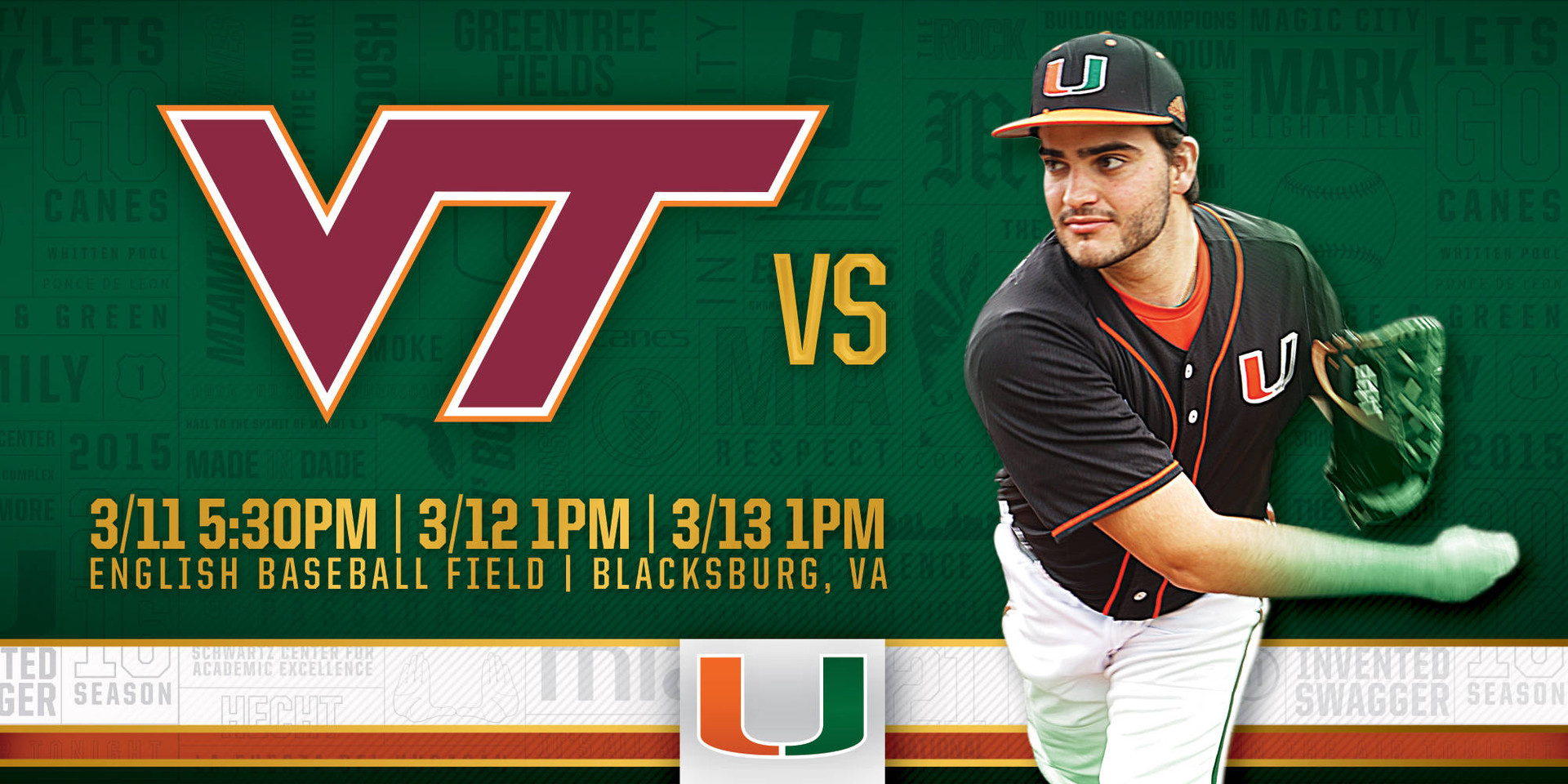 Sixth-Ranked Baseball Opens ACC Schedule at VT