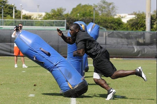 2011 Miami Hurricanes Football Pro Day #2