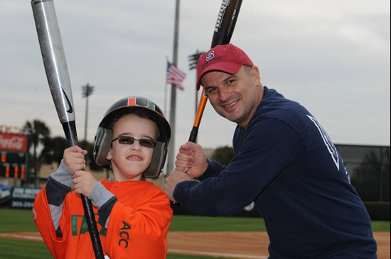 The University of Miami Baseball Team hosted FanFest/Alumni Day at Alex Rodriguez Park on February 12, 2011.  Photos by Steven Murphy/SPN