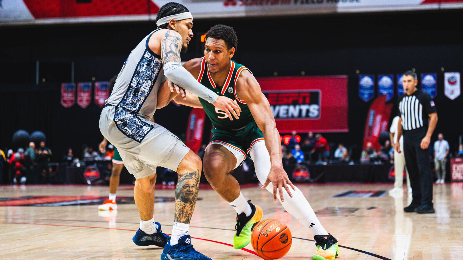 Hurricanes Top Georgetown, 78-65, to Close Out ESPN Events Invitational