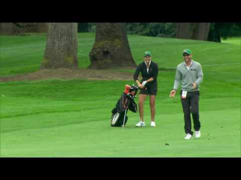 Dewi Weber Eagle Shot | Hole 7 | #NCAAGOLF