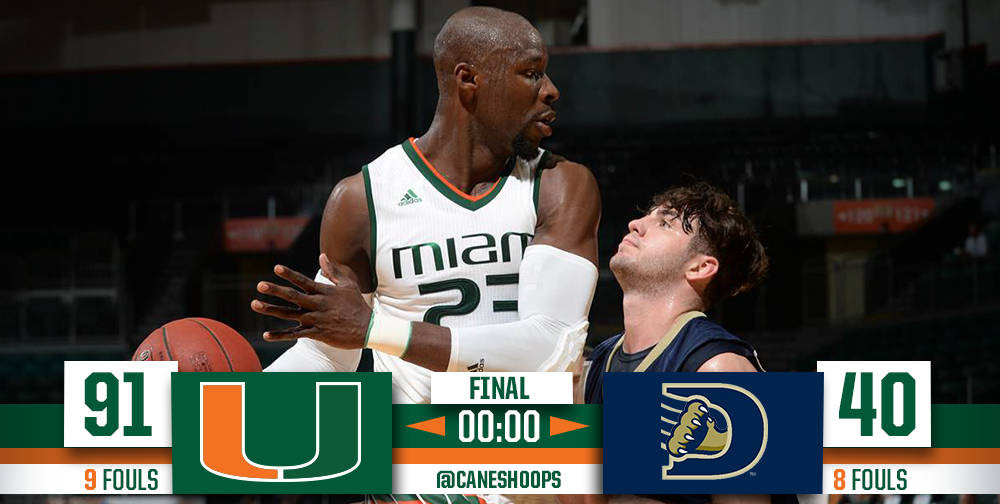 Canes Cage the Golden Lions