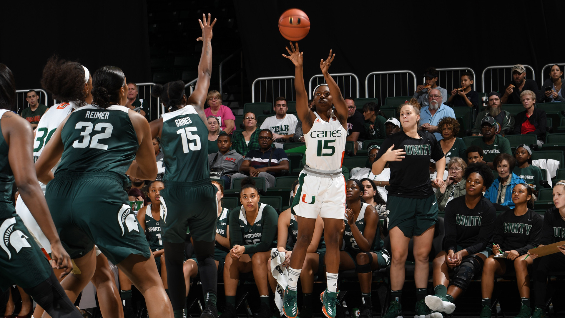 WBB Downs MSU, 67-57, in B1G/ACC Challenge