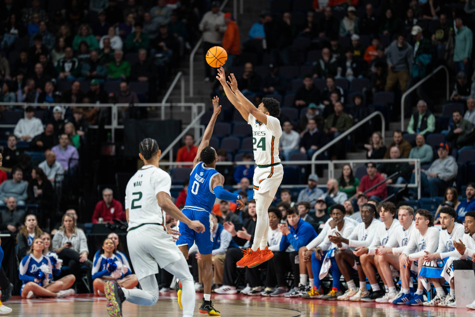 MBB Rallies to Beat Drake, 63-56, in NCAA Tournament Opener